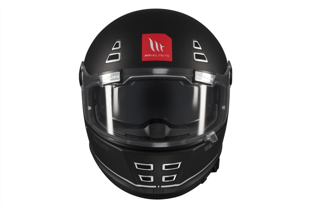 Casco Integral MT JARAMA SV SOLID B2 Negro Mate 5
