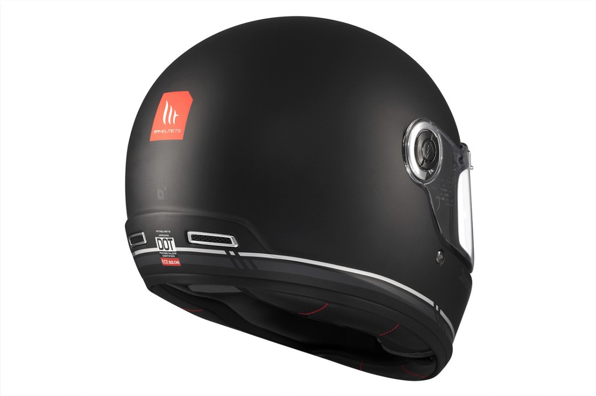 Casco Integral MT JARAMA SV SOLID B2 Negro Mate 8