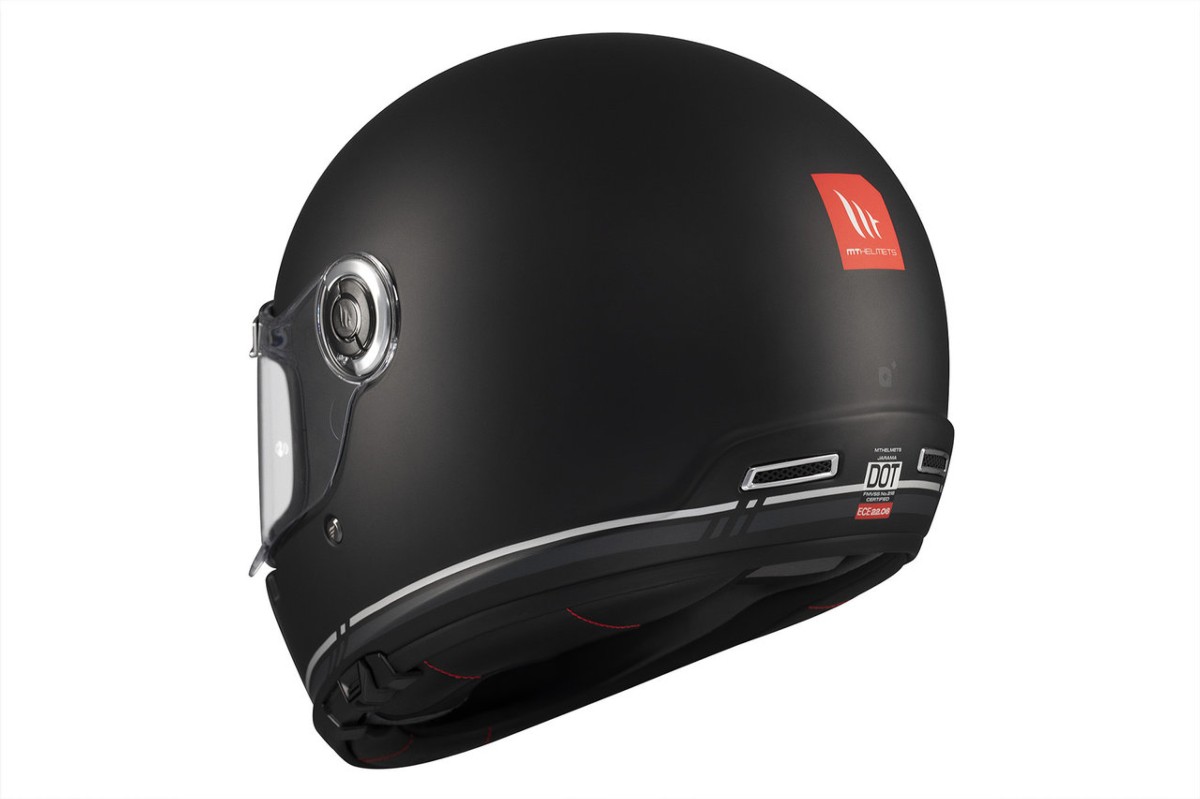 Casco Integral MT JARAMA SV SOLID B2 Negro Mate 2