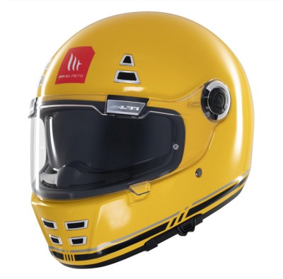 Casco Integral MT JARAMA SV SOLID C3 Amarillo Mate