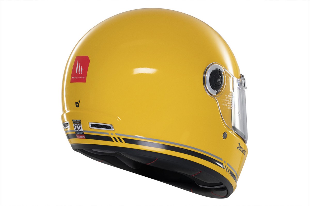 Casco Integral MT JARAMA SV SOLID C3 Amarillo Mate 6