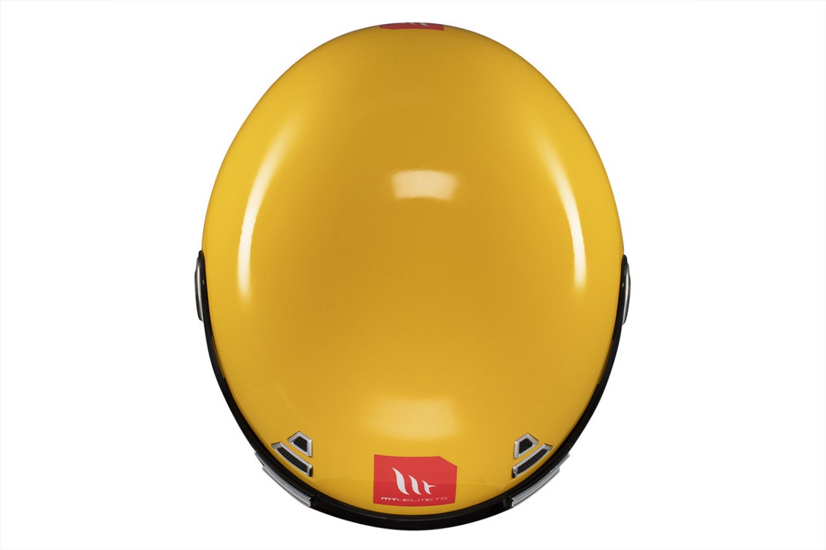 Casco Integral MT JARAMA SV SOLID C3 Amarillo Mate 4
