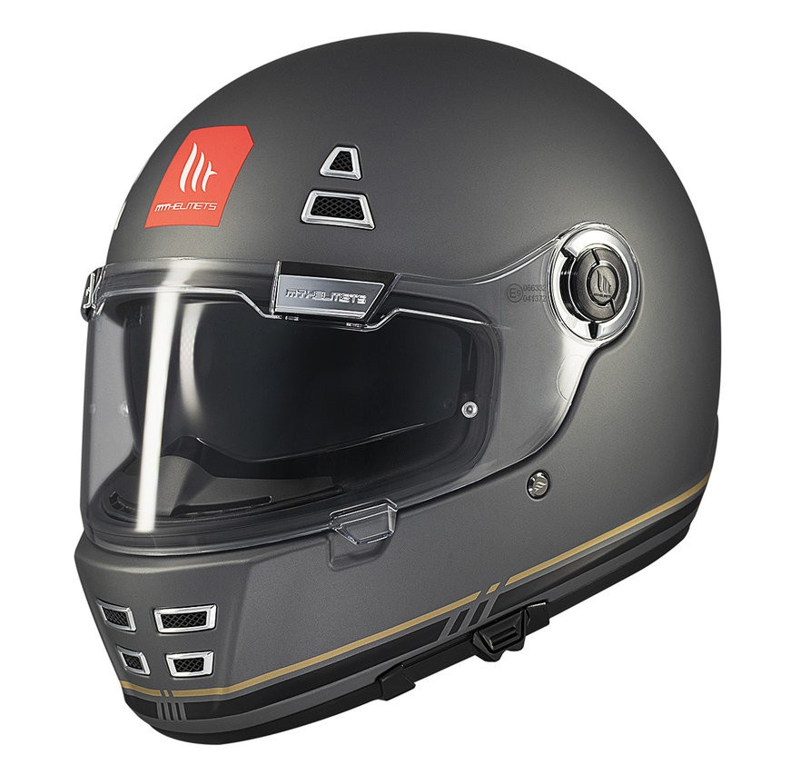 Casco Integral MT JARAMA SV SOLID C4 Gris Mate