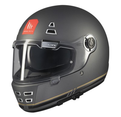 Casco Integral MT JARAMA SV SOLID C4 Gris Mate
