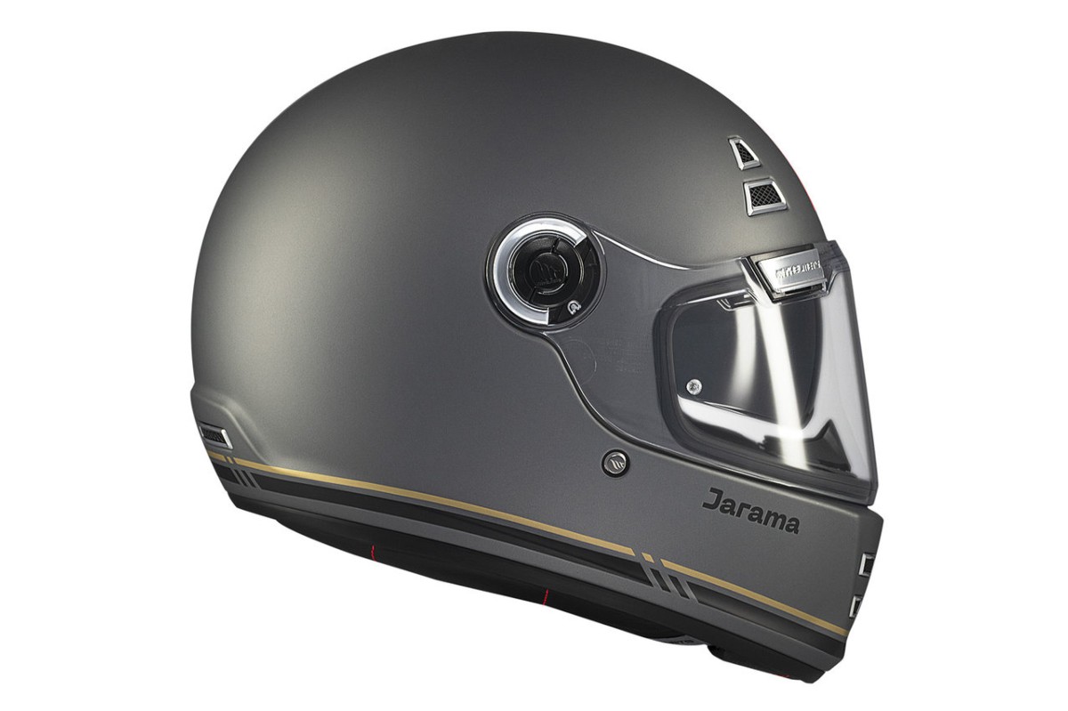 Casco Integral MT JARAMA SV SOLID C4 Gris Mate 4