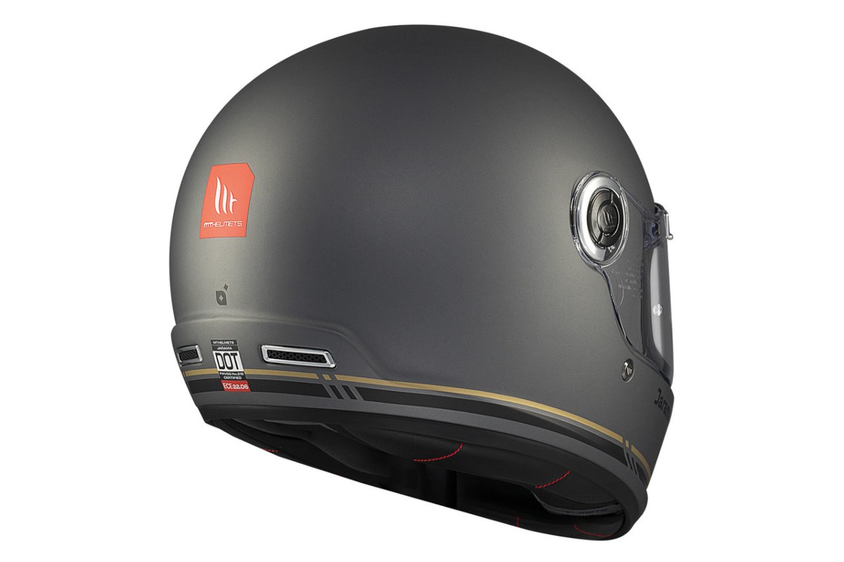 Casco Integral MT JARAMA SV SOLID C4 Gris Mate 6