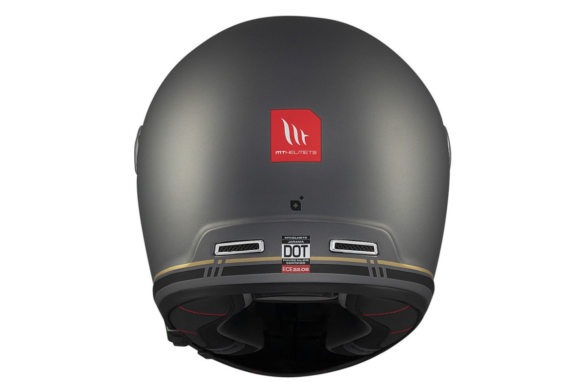 Casco Integral MT JARAMA SV SOLID C4 Gris Mate 3