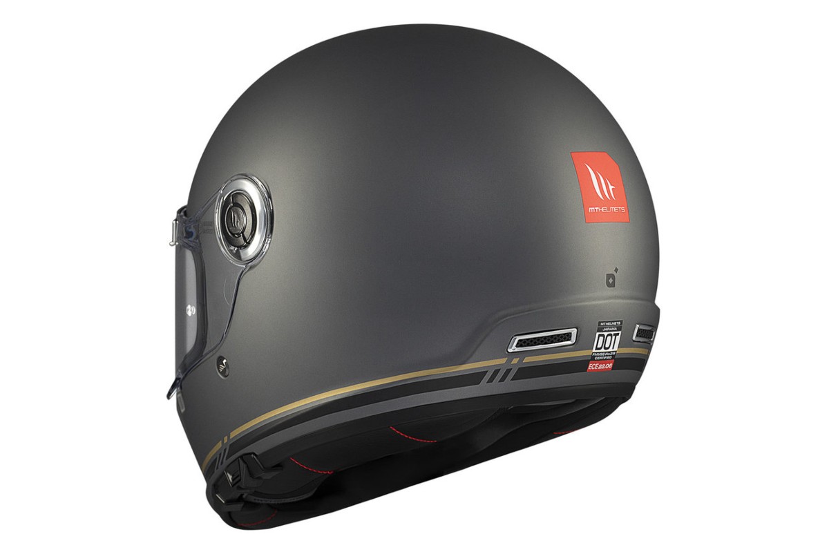 Casco Integral MT JARAMA SV SOLID C4 Gris Mate 1