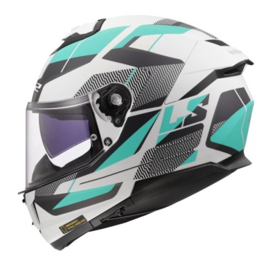 Casco LS2 FF808 STREAM II ROAD AZUL TURQUESA/GRIS