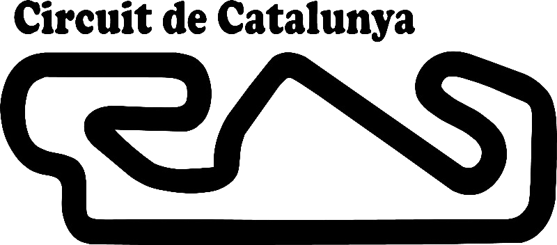 Adhesivo CIRCUITO CATALUNYA 12 CM.