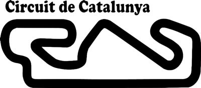 Adhesivo CIRCUITO CATALUNYA 12 CM.