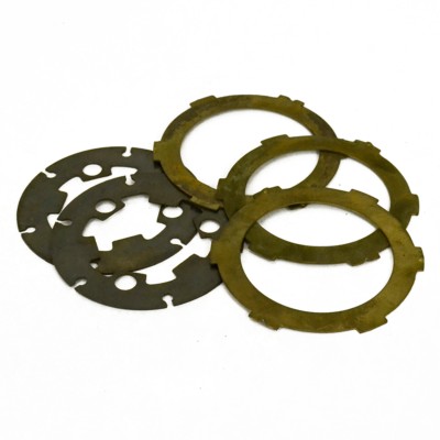 Kit de embrague Torrot con 3 discos de fricción y 2 discos intermedios metálicos