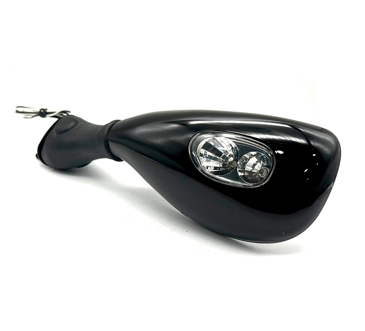 Espejo retrovisor izquierdo con intermitente homologado compatible con Kawasaki Ninja ZX-6R 1998-2002 y ZX-9R 1998-2002 1