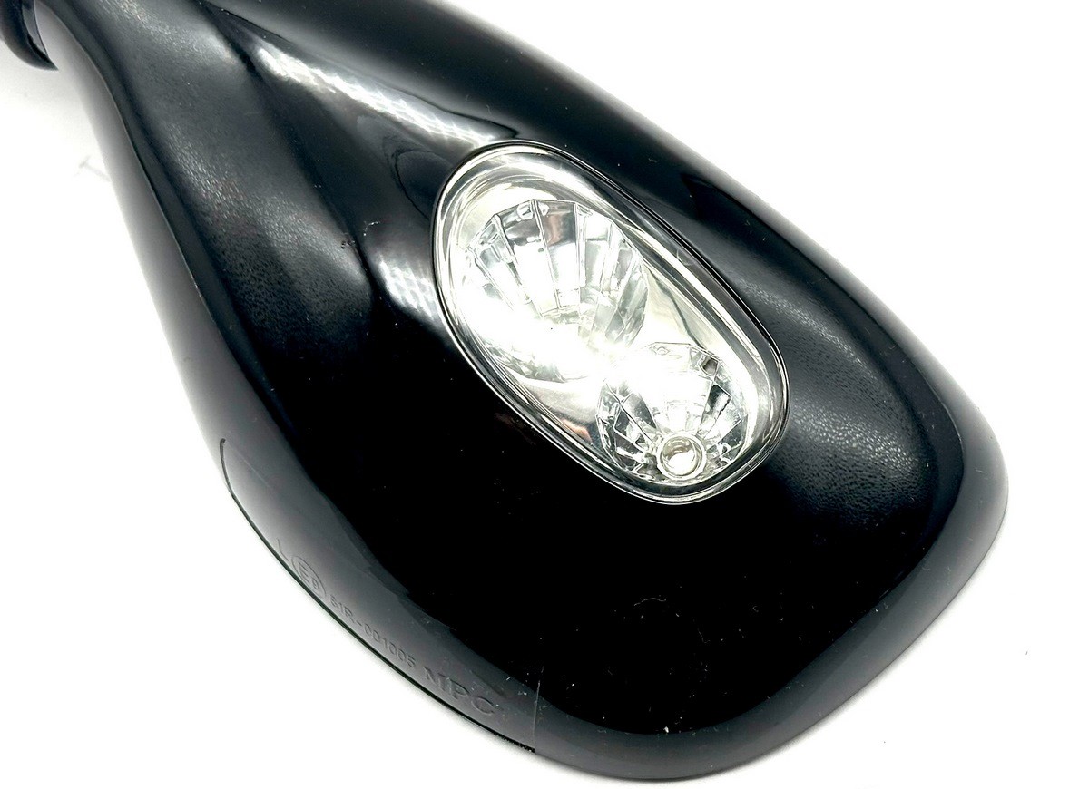 Espejo retrovisor izquierdo con intermitente homologado compatible con Kawasaki Ninja ZX-6R 1998-2002 y ZX-9R 1998-2002 4
