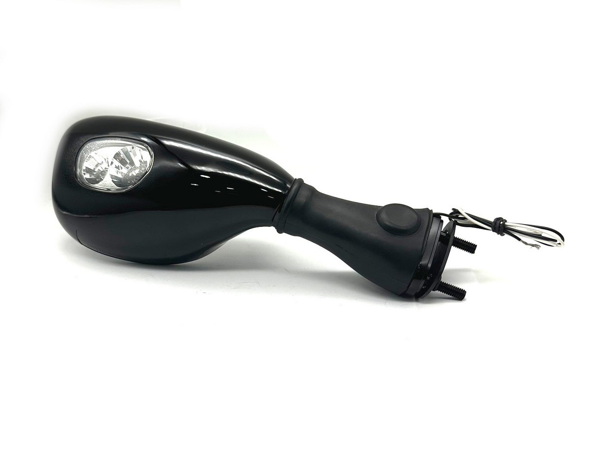 Espejo retrovisor derecho con intermitente homologado compatible con Kawasaki Ninja ZX-6R 1998-2002 y ZX-9R 1998-2002