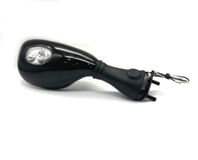 Espejo retrovisor derecho con intermitente homologado compatible con Kawasaki Ninja ZX-6R 1998-2002 y ZX-9R 1998-2002