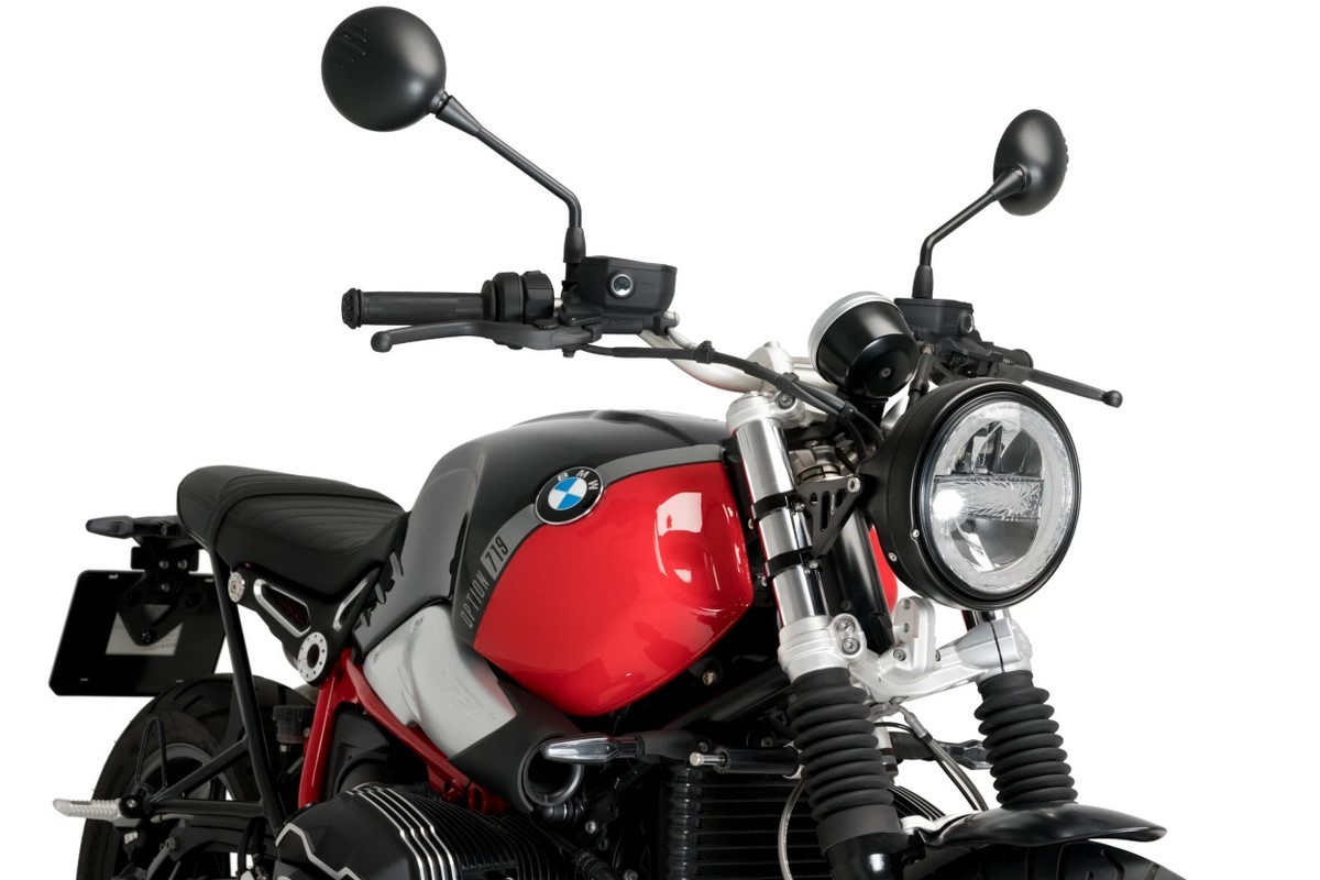 Faro PUIG Lumen R LED neo-retro para moto Café Racer y Naked 5