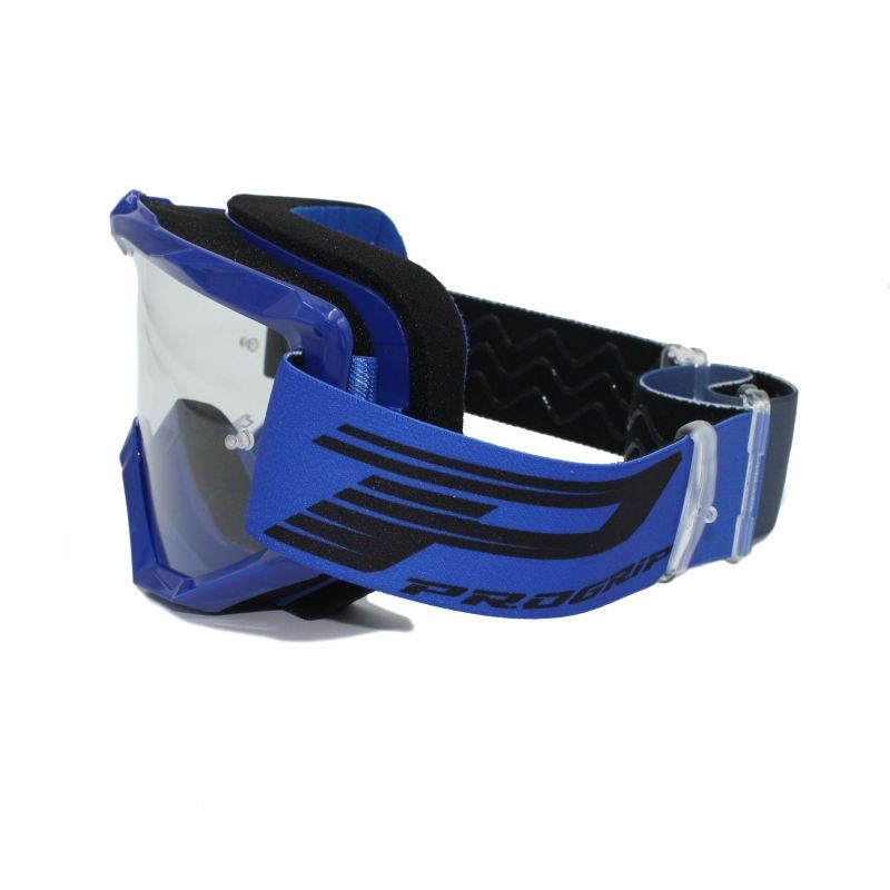 Gafas Cross PROGRIP 3201 Azul Lente Antivaho 1