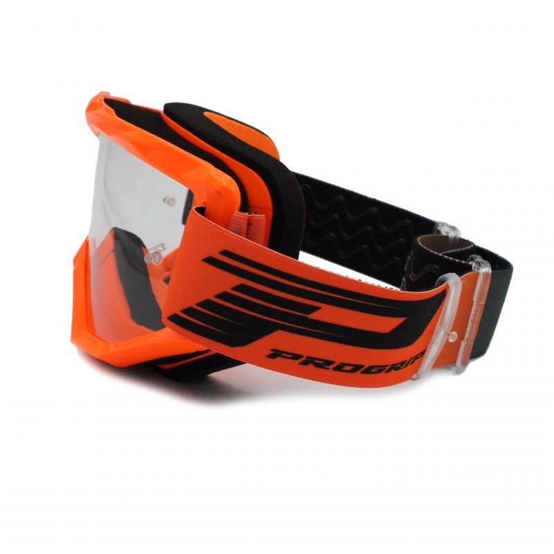 Gafas Cross PROGRIP 3201 Naranja Lente Antivaho 3