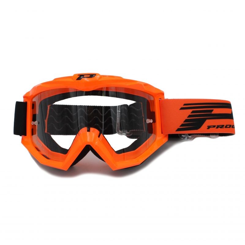 Gafas Cross PROGRIP 3201 Naranja Lente Antivaho