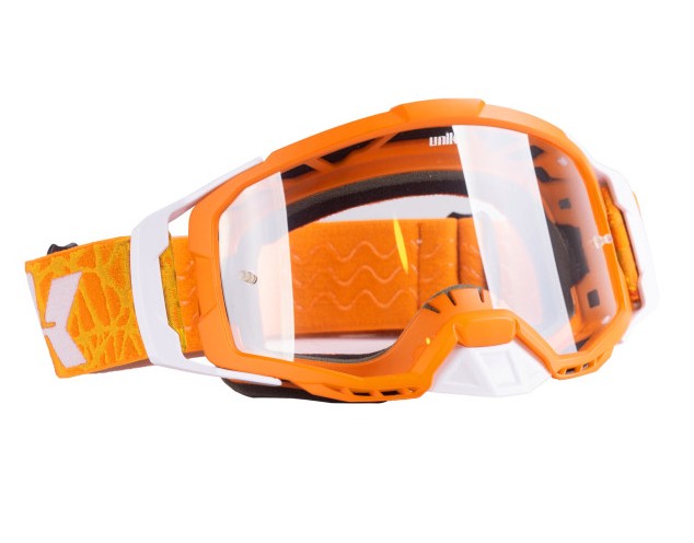 Gafas Cross UNIK GX-07 Naranja cristal transparente