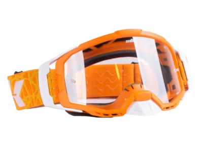 Gafas Cross UNIK GX-07 Naranja cristal transparente