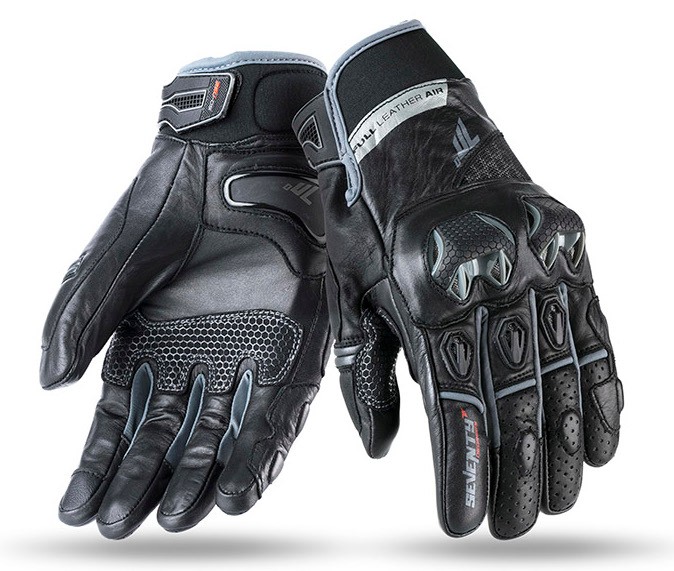 Guantes SEVENTY Racing Verano SD-N32 Negro/Gris