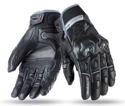 Guantes SEVENTY Racing Verano SD-N32 Negro/Gris