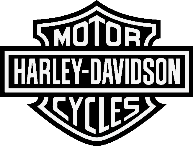 Adhesivo Harley Davidson Logo 12 x 9 CM.