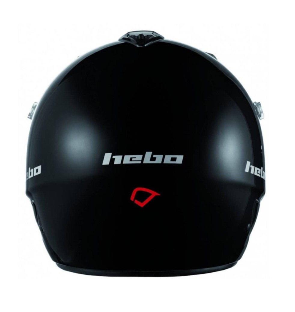 Casco HEBO Trial Zone Negro Brillo 1