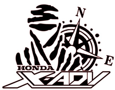 Adhesivo DAKAR HONDA X-ADV 15 x 12 cm.