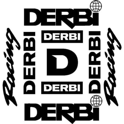 Kit adhesivos DERBI 9 Piezas