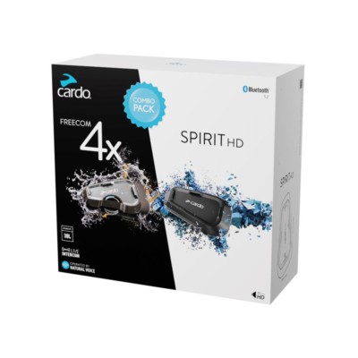 Intercomunicador y Manos Libres CARDO FREECOM 4X + SPIRIT HD