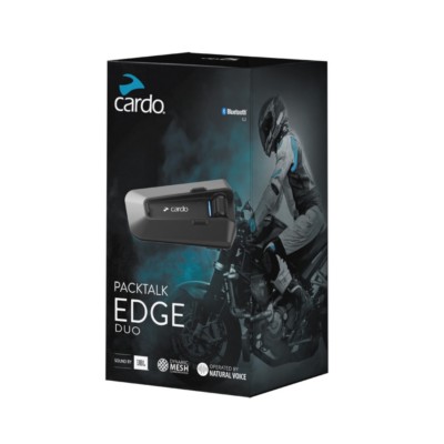 Intercomunicador CARDO PACKTALK EDGE DUO para motociclistas