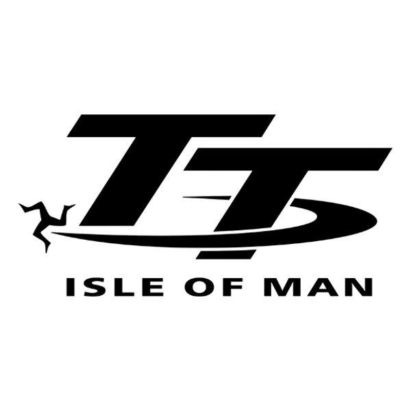 Adhesivo ISLE OF MAN 10 x 5 cm.