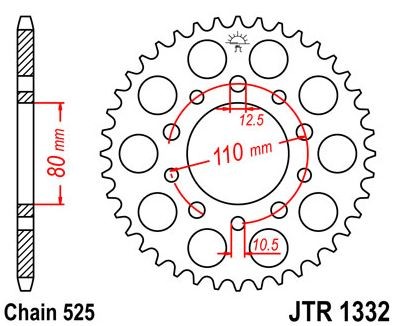 Plato Honda CB 500 '94-'03