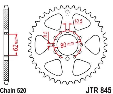 Plato Yamaha SR 250