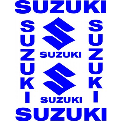 Kit adhesivos Suzuki Azules