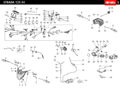 Sensor presión admisión Rieju Strada Tango 125i original