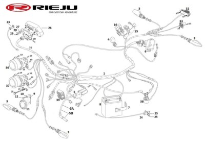 Sensor caballete Aventura 125 E5