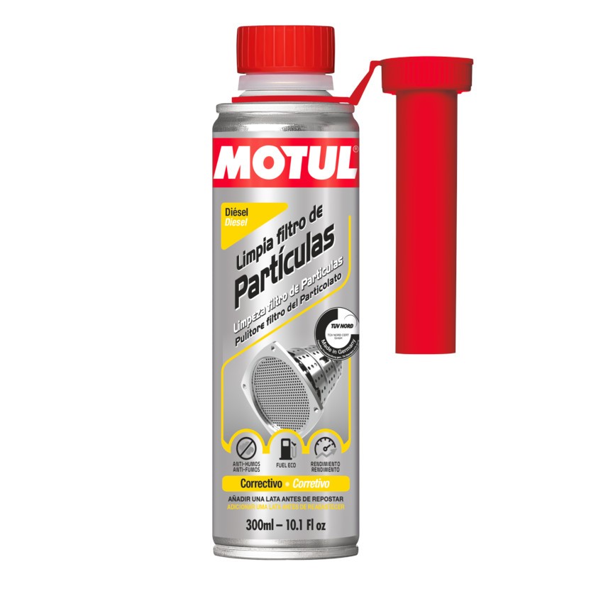 motul limpia filtro de partículas diesel 300ml