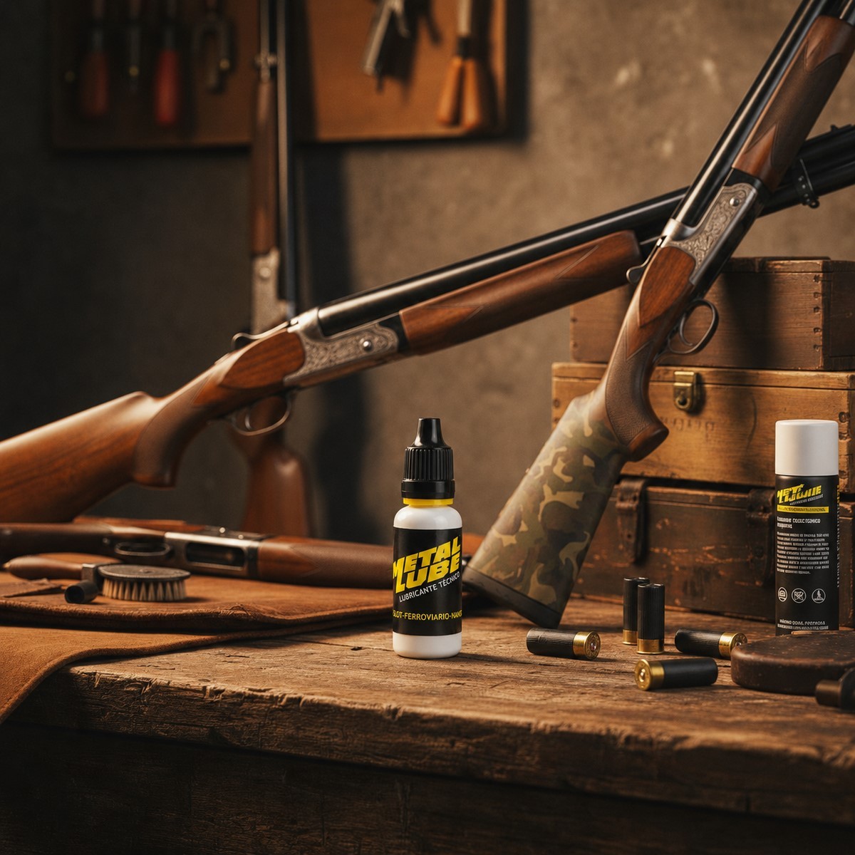 Lubricante de precisión Metal Lube compatible con metales y plásticos