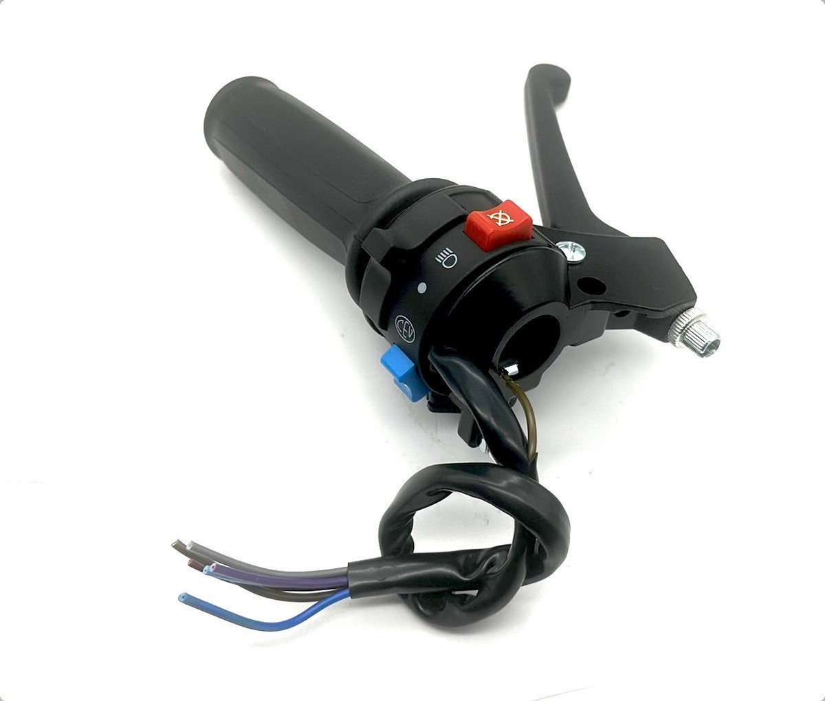 Conjunto mando luces y maneta izquierda Derbi Variant Start