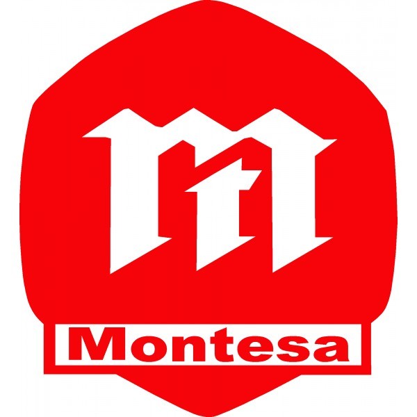 Adhesivo MONTESA Logo 10 cm.