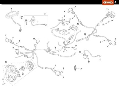 Instalación eléctrica principal MRT 50 con condensador