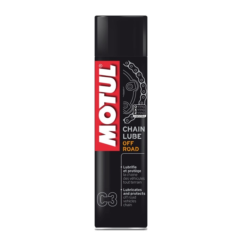 Spray grasa de cadena MOTUL C3 Chain Lube Off-Road 400 ml.