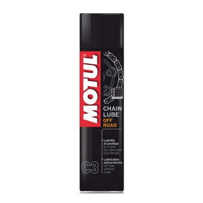 Spray grasa de cadena MOTUL C3 Chain Lube Off-Road 400 ml.