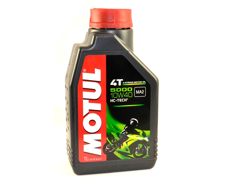 Aceite Motul 5000 10W40 4T 1 Litro