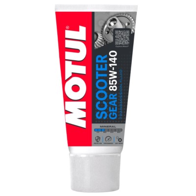 MT110870 Aceite MOTUL Scooter GEAR 85W140 para Transmisión 2T y 4T 175 ml 3374650324876
