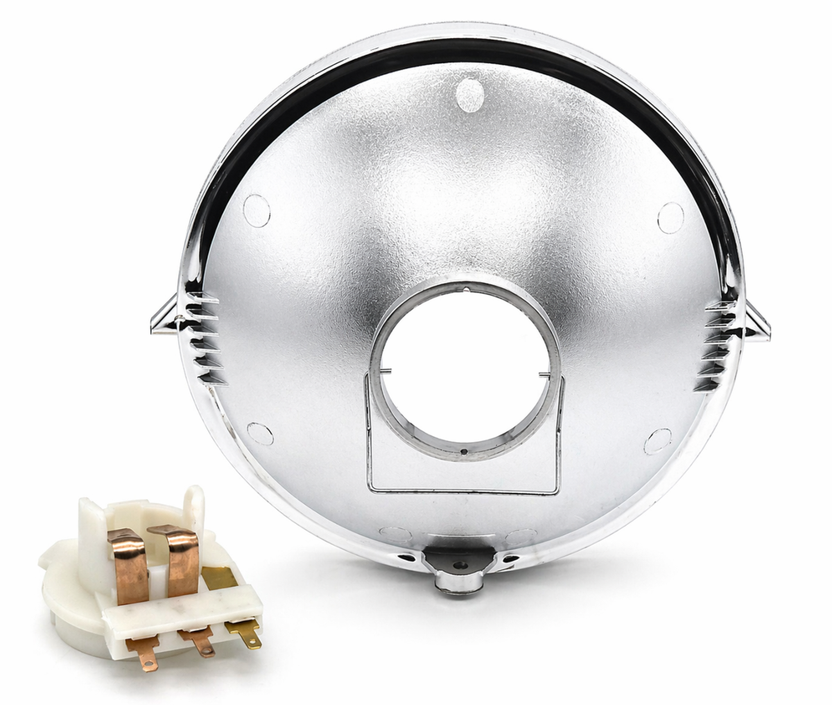 Óptica de faro homologada Rinder para Vespino AL, ALX, NLX, XE 2
